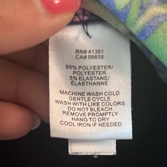 Excellent condition- Lauren Ralph Lauren Floral Fit and Flare Dress- Size 12 - Picture 9 of 9